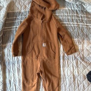 Carhartt Cozy Brown Kids Footie